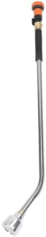 Fabater Garden Hose Watering Wand, Long Hose Nozzle Sprayer for Plants Lawn, Press Switch Watering Sprayer Wand, Sturdy Stainless Steel Aluminum Nozzle, Car Cleaning Yard (90CM) - Image 5