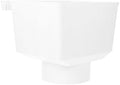Beavorty Gutter Downspout Connector Rainwater Diverter for Outdoor Water Collection PVC Roof Drainage Funnel 110mm Standard Compatible with Downspout Pipes by Beavorty