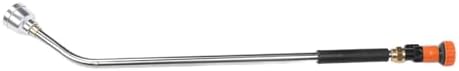 Watering Wand, Long Garden Hose Nozzle Sprayer for Plants and Lawn, Adjustable Wand with Locking Actuator, Heavy Duty Brass Connector, 90cm - Image 3