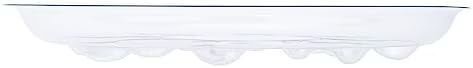 6 Pack Clear PET Plant Drip Tray Plastic Heavy Duty Plant Saucer Drip Trays for pots,Plate Water Catcher, Plant Drainage Tray (14") - Image 5