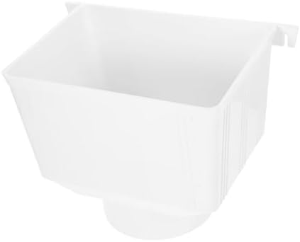 Funnel-shaped Plastic Downspout Connector for Outdoor Rainwater Drainage by STOBOK