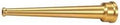 Fire Hose Nozzle, 1-1/2 in, Brass by Unknown