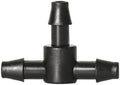 1/4" PVC Hose Barb Tee Connector Automatic Drip Irrigation Connectors Garden Watering System Water Pipe(500PCS TEE JOINT) by Unknown