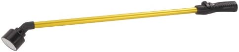 Dramm One Touch Rain Wand Watering Wand – 30 Inch Garden Watering Wand with Thumb Control Valve – Gentle Shower Spray for Plants, Flower Beds & Hanging Baskets – Yellow by DRAMM