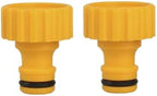 Garden Irrigation Valve Water Tap Splitters Outdoor Tap And Faucet 1/2" 3/4" Water Divider Garden Watering Distributor(2PCS Connector 1) by Unknown