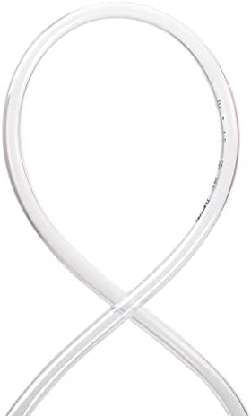 DAVCO 5/8" ID x 50ft Clear Vinyl Tubing, Low Pressure Flexible PVC Tubing, Heavy Duty UV Chemical Resistant Lightweight Plastic Vinyl Hose, BPA Free and Non Toxic - Image 4