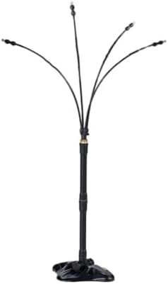 Adjustable Standing Misting Cooling System with 26.2ft Hose, 4 Brass by Unknown