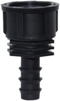4PCS 1/2" 3/4" Threaded 16 20 25MM PE Hose Barb Tee Connector Garden Drip Irrigation Adapter Tubing Coupling Repair(SPL11-230-16MM-4PCS) by Unknown