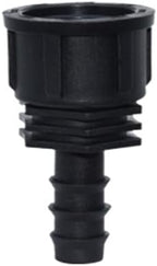 4PCS 1/2" 3/4" Threaded 16 20 25MM PE Hose Barb Tee Connector Garden Drip Irrigation Adapter Tubing Coupling Repair(SPL11-230-16MM-4PCS) by Unknown