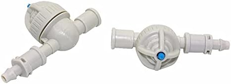 Leakproof Hose Fittings 20 Set 6 Mm Spherical Anti-drip Device With Single Barbs Straight Connector Garden Water Kits Irrigation System Hose Accessories - Image 5