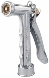Hose Nozzle, Pistol Grip With Threaded Front, Metal by Gilmour