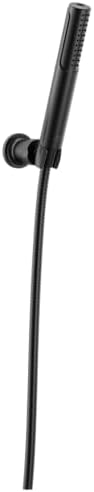 Delta 2-Setting Matte Black Wall Mount Handheld Shower Head with ProClean Spray, Hand Held Shower Head and Hose with High Pressure Spray, Matte Black 55537-BL by Unknown