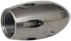 Stainless Steel Sewer Cleaning Nozzle 1" Female 130-170LPM Jetter Nozzle(150LPM) - Image 2