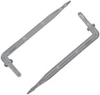 300Pcs 4mm Elbow Drippers Garden Micro Irrigation Drip Emitter 4/7mm Hose Dripper Watering to Root Dripper by Unknown
