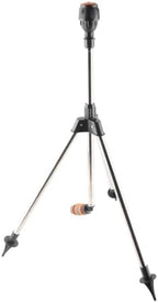 Tripod Sprinkler, 360 Degree Rotating Lawn Sprinkler Adjustable Height and Angle with Metal Tripod Base for Large Yard Garden Lawn Sprinkling System by Unknown