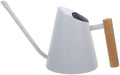 Stainless Steel Watering Pot with Wood Handle Large Capacity Long Spout Indoor Outdoor Plant Watering Can Wear-Resistant Kettle for Garden Flowers Succulents by IWOWHERO