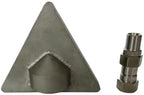 Six Rear Ceramic Nozzle, Lightweight 1kg Steel, High-Output Sludge Descaler - Image 5