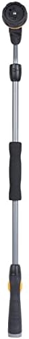 Melnor 65145AMZ RelaxGrip 8-Pattern Pivoting-Head QuickConnects Extension Wand, Black/Yellow - Image 2
