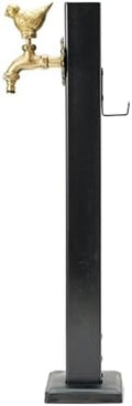 Outdoor Antifreeze Veal Garden Water Column - 25.9in Floor Mount Water Dispenser Hydrant Tap with Faucet & Spray Gun for Efficient Irrigation System by Unknown