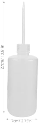 Kisangel 6pcs Squeeze Bottles: 500ml/16.9oz Heavy Duty Squirt Bottle for Cleaning, Plant Watering & Lab Use, Leakproof Wash Dispenser with Measurement Scale - Image 2