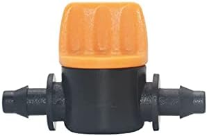 Hose Connector Adapter 100 4Mm Hose Valve 4/7 Water Pipe Garden Faucet 6Mm to 1I4 Barb Water Valve Drip Irrigation Fittings/1I4 * 6Mm - Image 5