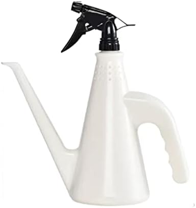 QUQUQ Indoor Outdoor Watering Plants Long Spout Watering Pot Dual Purpose Spray Bottle for House Plant Outdoor Garden Flower Watering Equipment(White) by Unknown