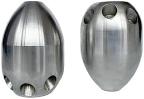 1 inch female 1.5kg 170L/min High Pressure Nozzle Stainless Steel, Pipe Cleaning(170L Foward1 Back6) - Image 3