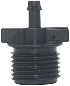 1/2 Inch Male Thread To 1/4 Inch Hose Barb Connector 6mm Water Hose Drip Irrigation System Fittings 100Pcs (Color : 1I4 x 1way) - Image 5