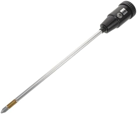 Happyyami 2-in-1 Soil Meter with 12 Inch Probe, Black Garden Tool by Happyyami