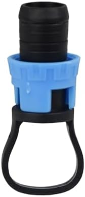16mm 5/8" Drip Irrigation Tape Shut-Off Valve End Plug Connector Lock Garden Watering System Greenyhouse to p/;vc Hard Pipe(KSL02-345-20PCS) by Unknown