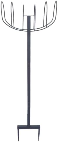 Zerodeko Metal Garden Hose Holder Freestanding, Heavy Duty & No Tangled by Zerodeko