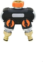 3/4 Inch 2/4-Way Brass Garden Hose Splitter Garden Tap Y-Type Watering Connector Distributor for Outdoor Faucet (Color : F) - Image 2