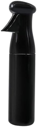 HEALLILY Hand Press Spray Bottles Big Capacity Black 3pcs ABS by HEALLILY