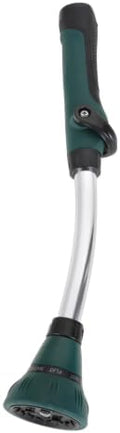 15" Garden Hose Nozzle Sprayer Stainless Steel Watering Wand 8-Type Adjustable Patterns Thumb Control Shut Off Mist by Unknown