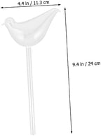 4pcs Self Watering Bulbs for Plants, Borosilicate Glass Globes - Image 4