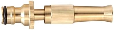 1pcs Heavy Duty Brass Water Spray Gun, Adjustable High Pressure Garden Hose Nozzle(Quick Connector 34) - Image 3