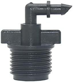 1/2 Inch Male Thread To 1/4 Inch Hose Barb Connector 6mm Water Hose Drip Irrigation System Fittings 100Pcs (Color : 1I4 x 2way) - Image 4