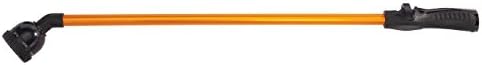 Dramm RainSelect Rain Wand – 30 Inch Aluminum Watering Wand with 9-Pattern Adjustable Spray Head & One Touch Thumb Control Valve – Garden Hose Wand for Flowers, Plants & Hanging Baskets – Orange by DRAMM