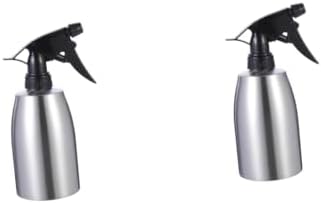 Toddmomy 2pcs Flower Spray Bottle Leakproof Hand Press Sprayer Watering Can for Succulent Plants Stainless Steel Spray Bottles by Toddmomy