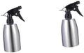 Toddmomy 2pcs Flower Spray Bottle Leakproof Hand Press Sprayer Watering Can for Succulent Plants Stainless Steel Spray Bottles by Toddmomy
