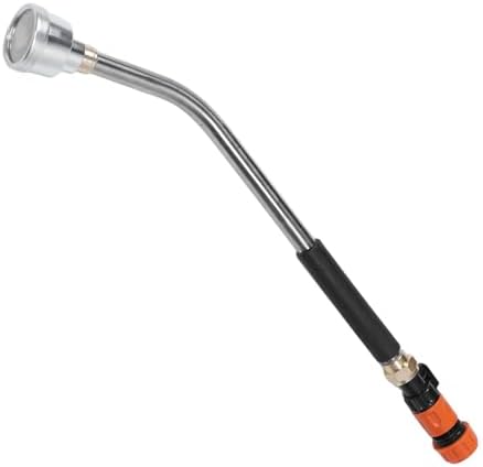 Watering Wand, Long Garden Hose Nozzle Sprayer, Adjustable Sprayer Wand for Plants Lawn, Locking Trigger, Heavy Duty Brass Connector - Image 7