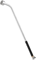 Stainless Steel Watering Tool with Soft Rainfall Sprayer Long Gardening Sprayer Wand for Flower Irrigation Pet Bathing Long Reach Flower Watering Stick by Kangnice