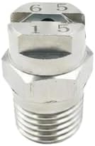 Heavy Duty Stainless Steel Spray Nozzle Flat Fan Tip - Image 2
