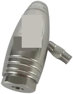 High Pressure 500/600 Bar 1/4 Quick Connection with Tungsten Steel Core Water Turbo Rotating Nozzle by Unknown
