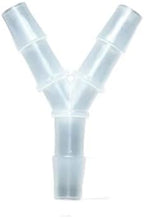 5Pcs Tee Connector Hose Barb Fitting Y Shaped Air Water Flow Splitter Plastic Tubing Joint For Drip Irrigation Aquariums Garden(10mm Y Tee 5pcs) by Unknown