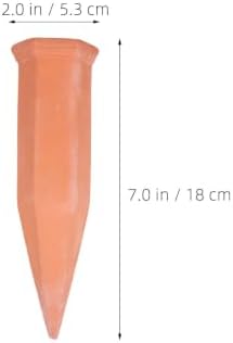 Beavorty 12pcs Terracotta Plant Watering Spikes for Succulents Herbs - Image 2