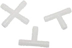 PVC Pipe Fitting Furniture Grade Drip irrigation Hose Splitters 3-Way, 4-Way Pipe Adapter with 10mm barb Agriculture Garden hose Connector 400 Pcs (Color : 3 Way) - Image 5