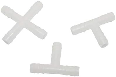 PVC Pipe Fitting Furniture Grade Drip irrigation Hose Splitters 3-Way, 4-Way Pipe Adapter with 10mm barb Agriculture Garden hose Connector 400 Pcs (Color : 3 Way) - Image 5