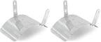 Gardzen 304 Stainless Steel Garden Hose Holder, Heavy Duty Wall Mounted Hanger, Rust-Resistant Outdoor Storage Rack for Backyard, Fence, Garage & Shed (Pack of 2) by Gardzen