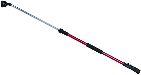 Dramm Telescoping RainSelect Rain Wand – 9 Pattern Adjustable Spray Head, One Touch Thumb Valve, Extends 34–55 Inch Aluminum Watering Wand for Garden Hose – Berry - Image 3